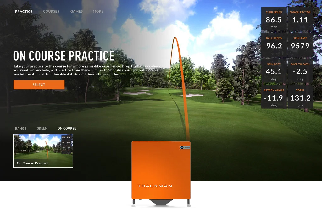 Trackman Simulator